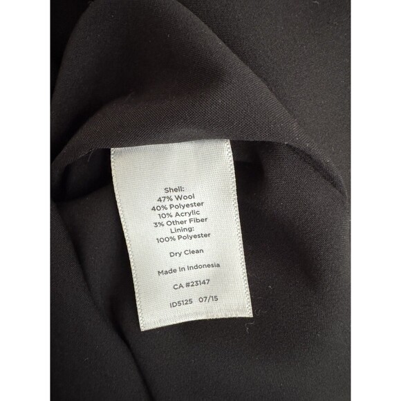 Talbots Pencil Skirt Red & Black Plaid Buffalo Check Window Pane Wool Blend 10 - Picture 7 of 7